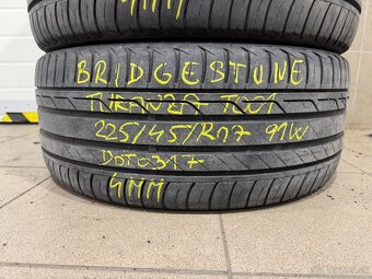 R17 225/45 Bridgestone Turanza T001 91W 4x4MM DOT0317 - 5