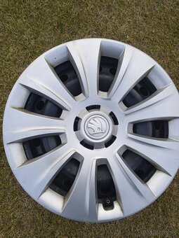 5x112 r16 disky+puklice Škoda, Vw - 5