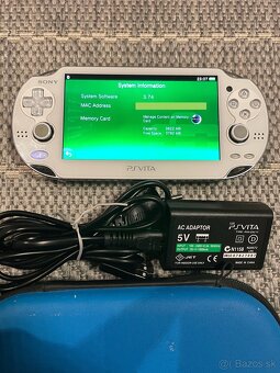 PS VITA PCH-1001 - OLED biela - 5