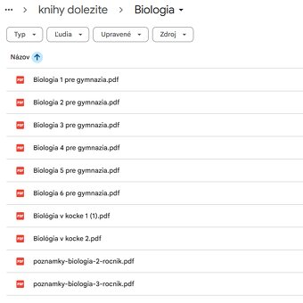 Medicína - podklady na prijímačky - 5