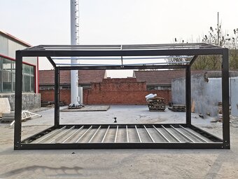 Rám kontajneru - sedlová střecha - domek - 5