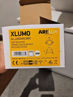 Nove biele bodove svetla ARELUX - 5