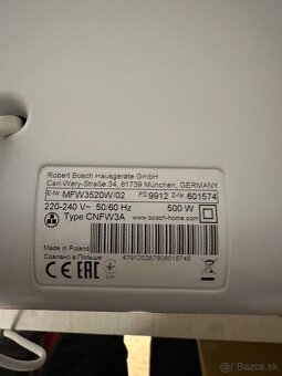 Mlyncek na maso bosch - 5