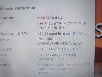 predám Lenovo V330 , Intel® Core™i5, 20gb ram ,ssd - 5