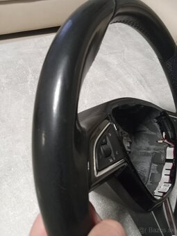 Multifunkčný kožený volant Škoda DSG padla - 5