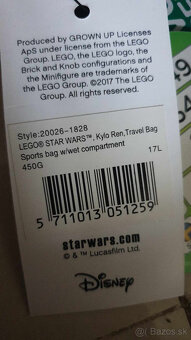 dokonalá športová taška pre chlapcov, zn. Lego Star wars - 5