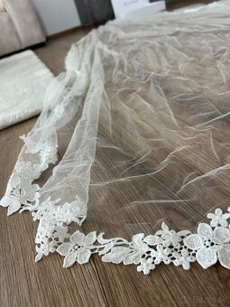 Značkový závoj Randy Fenoli Deluxe - 5