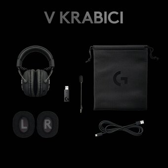 Logitech PRO X Wireless Lightspeed Gaming Headset - 5