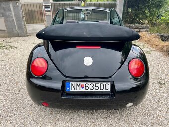Volkswagen New Beetle Cabriolet 1.4 55 kW (benzín) – čierny - 5