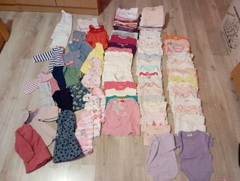 XXL balík oblečenia pre dievča veľkosť 56 62 68 - 5