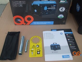 Inventorova elektrocentrala GUDE 1200W zanovna, aj na opravu - 5