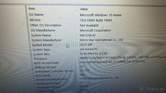 MSI Gaming Laptop GE70-2PE-Apache-Pro - 5