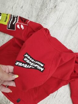 Stylovy cerveny set 122/128 - 5