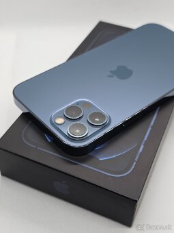 Apple iPhone 12 PRO 128GB Pacific Blue - TOP STAV - 5