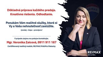 Priestranný 3-izbový byt v centre Malaciek – ideálna poloha  - 5