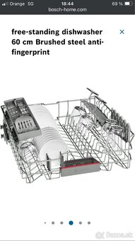 Predám umývačku Bosch - 5