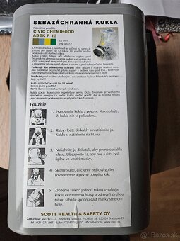 Predám plynové chemické masky - 5