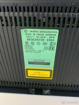 Bang & Olufsen BeoCenter 2300 + Stojan se zásobníkem na CD - 5