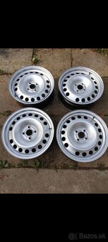 Plechove disky opel 4x100mm R16 - 5