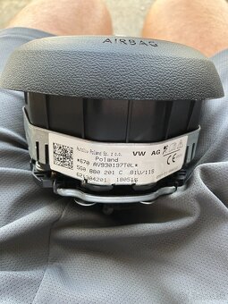 airbag vw golf 7 vii r-line jetta gti gtd volant Predlift - 5