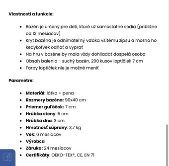 Detský guličkový bazén - 5