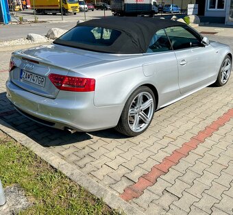 Predám Audi A5 cabrio S-line - 5
