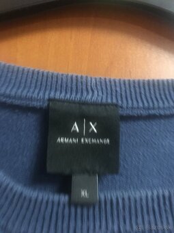 ARMANI EXCHANGE originál pánsky svetrik XL - 5