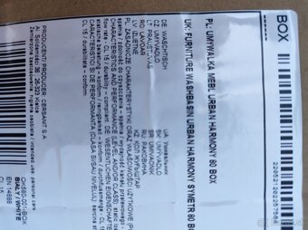 Umývadlo CERSANIT 80cm - 5