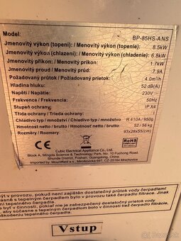 Tepelné čerpadlo Azuro 8.5kW na ohrev vody v bazéne - 5