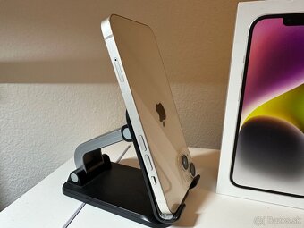 iPhone 14 128Gb White 100% Zdravie Batérie TOP STAV - 5