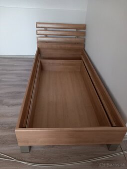 Predám posteľ s veľkým úložným priestorom - 5