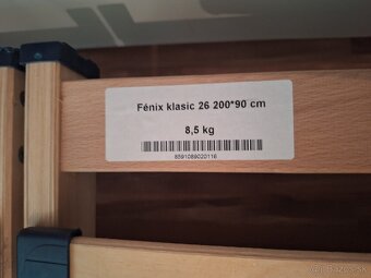 Manželsķá posteľ s roštami, 2KS nočných stolíkov (skriňa) - 5