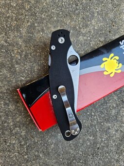 Vreckový skladací edc nôž Spyderco military 2 - 5