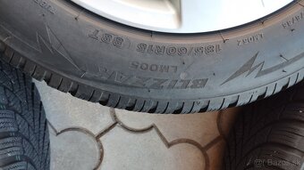 Sada alu diskov 5x100 pne.185/60R15 BRIDGESTONE SKODA - 5