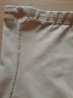 Béžové sťahovacie nohavičky Bonprix - 5