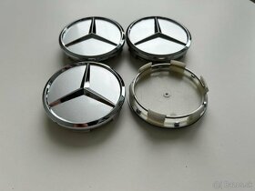 Mercedes-Benz stredové krytky (new) 60mm - 5