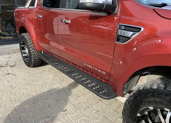Bocna naslapy pre Ford Ranger styl Raptor - 5