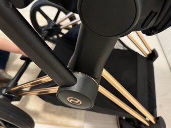 Trojkombinácia Cybex PRIAM Rosegold, Sepia black - 5