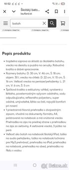 Śkolský batoh pre dievča - 5