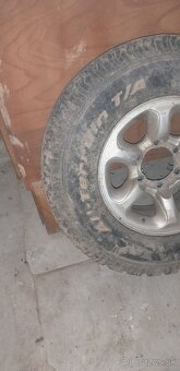 Pajero 2 gumy + disky - 5