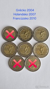 Obehové pamätné 2€ mince EÚ - 5