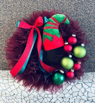 Vianočné vence na dvere 2. - 5