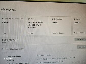 HP all in one 21.5" - 5