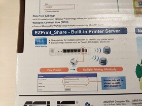 WiFi router ASUS WL-520GU printserver - 5
