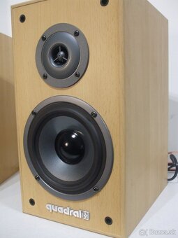 80W TOP stav 2-pasm. reproduktory QUADRAL 32x18x25cm GERMANY - 5