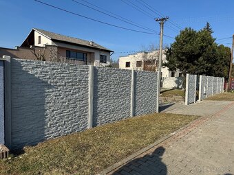 Najlacnejši betónový plot KOŠICE s montažou len 83€ - 5
