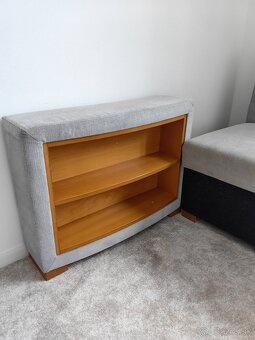 Sedacia súprava rozkladacia + taburetka - 5