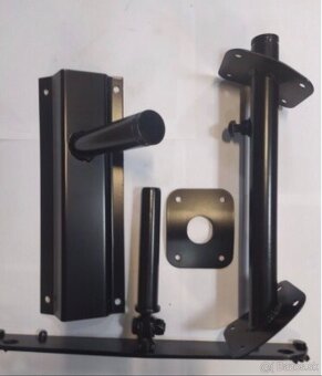 Originální Plexi sidecar držák kulometu plachta na sajdu - 5