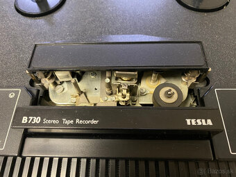 Tesla kotúčový magnetofón B730 servisovaný kompletný - 5