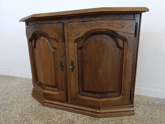 Rustikálna komoda, nábytok z masívu - 5